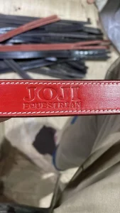 Joji Equestrian horse bridle – Plain Leather, Full Size - Image 6