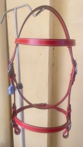 Joji Equestrian horse bridle – Plain Leather, Full Size - Image 9