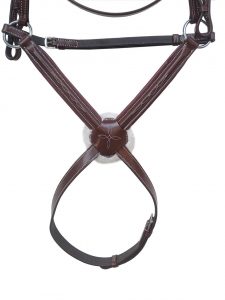 Joji Equestrian Figure 8 Grackle Horse Bridle with Leather Reins - Image 2