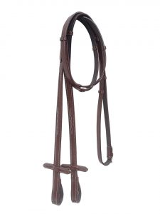 Joji Equestrian Figure 8 Grackle Horse Bridle with Leather Reins - Image 6