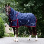 John Whitaker Rastrick V2 250g combo turnout rug in navy